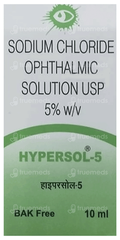 Hypersol 5 Bak Free Ophthalmic Solution 10Ml