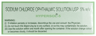 Hypersol 5 Bak Free Ophthalmic Solution 10Ml