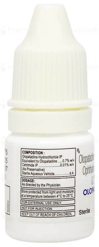 Olopat Max Bak Free Eye Drops 5Ml