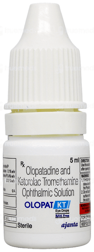 Olopat Kt Bak Free Eye Drops 5Ml