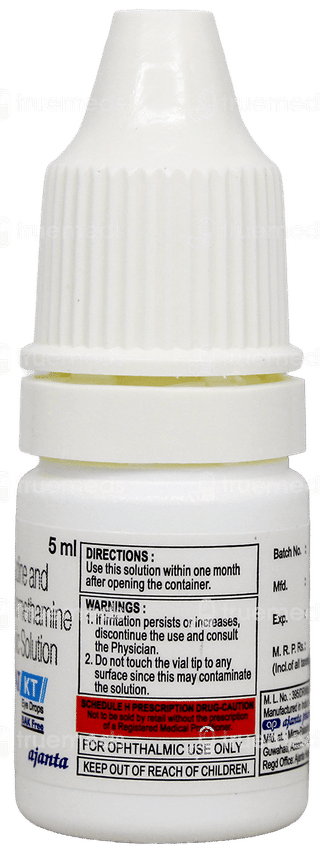Olopat Kt Bak Free Eye Drops 5Ml