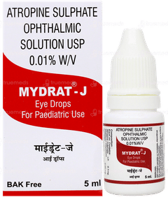 Mydrat J Bak Free Eye Drops 5Ml