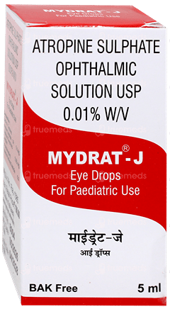 Mydrat J Bak Free Eye Drops 5Ml