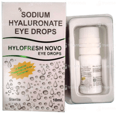 Hylofresh Novo Eye Drops 10Ml
