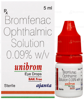 Unibrom Bak Free Eye Drops 5Ml