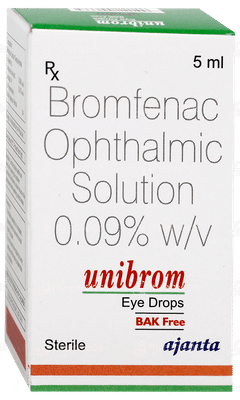 Unibrom Bak Free Eye Drops 5Ml