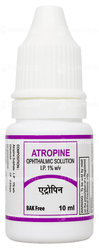 Atropine Bak Free Ophthalmic Solution 10Ml