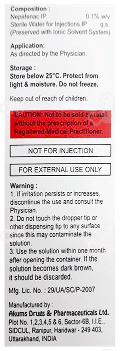 Nepatrust Bkc Free Eye Drops 5Ml