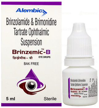 Brinzemic B Bak Free Eye Drops 5Ml