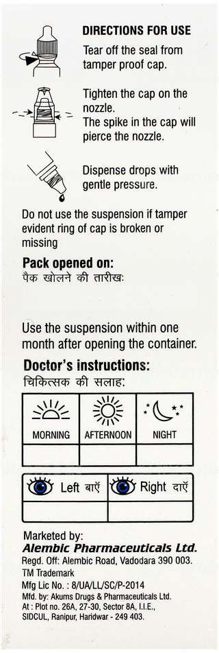 Brinzemic B Bak Free Eye Drops 5Ml
