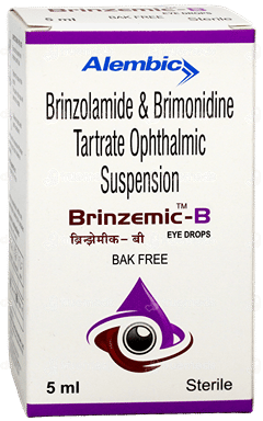 Brinzemic B Bak Free Eye Drops 5Ml