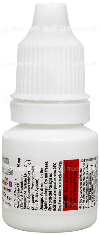 Brinzemic B Bak Free Eye Drops 5Ml