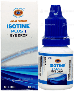 Isotine Plus I Eye Drops 10Ml Isotine Plus I Eye Drops 10Ml