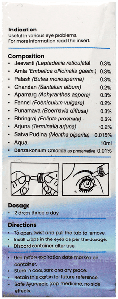 Isotine Plus I Eye Drops 10Ml