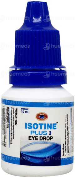 Isotine Plus I Eye Drops 10Ml