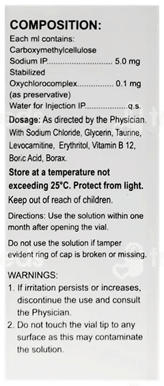 Irivisc Liquigel Bkc Free Eye Drops 10Ml