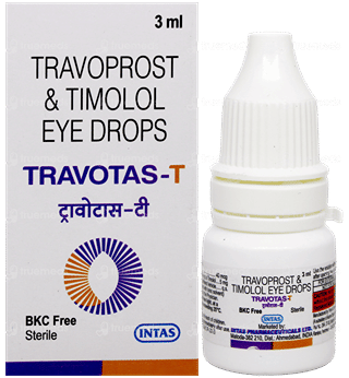 Travotas T Bkc Free Eye Drops 3Ml