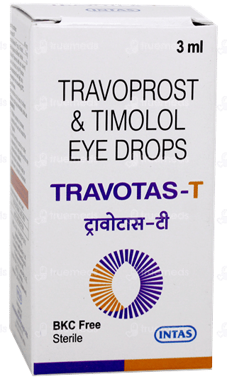 Travotas T Bkc Free Eye Drops 3Ml