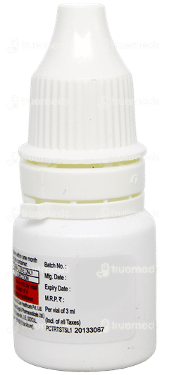 Travotas T Bkc Free Eye Drops 3Ml