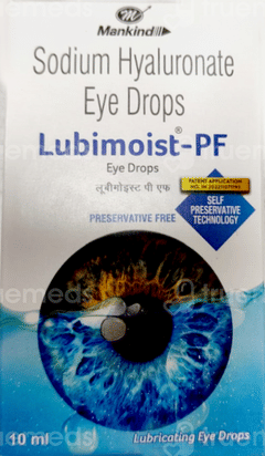 Lubimoist Pf Eye Drops 10Ml
