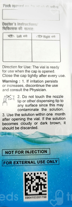 Lubimoist Pf Eye Drops 10Ml