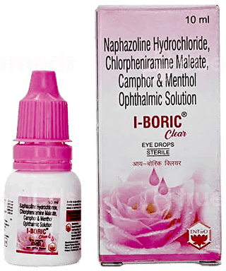I Boric Clear Eye Drops 10Ml