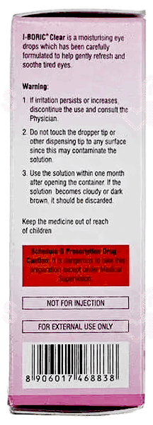 I Boric Clear Eye Drops 10Ml