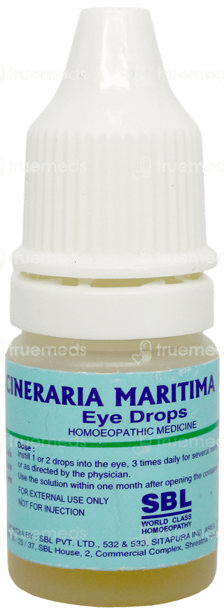 Sbl Cineraria Maritima 10% Eye Drops 5Ml