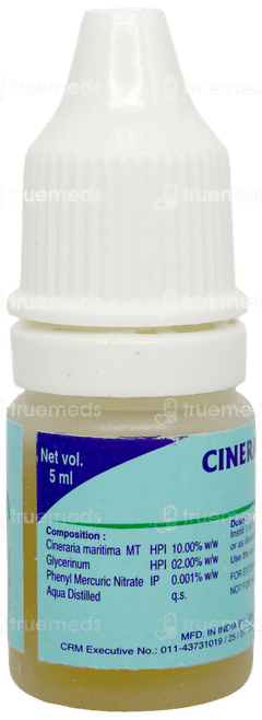 Sbl Cineraria Maritima 10% Eye Drops 5Ml