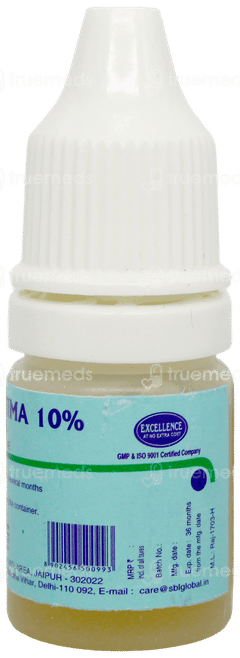 Sbl Cineraria Maritima 10% Eye Drops 5Ml