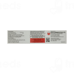 Eflo 0.1 % Eye Ointment 5 GM