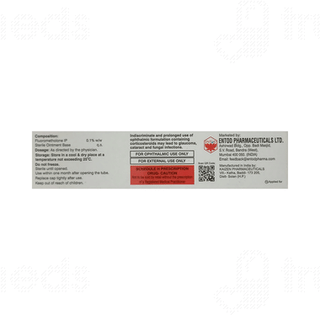 Eflo 0.1 % Eye Ointment 5 GM