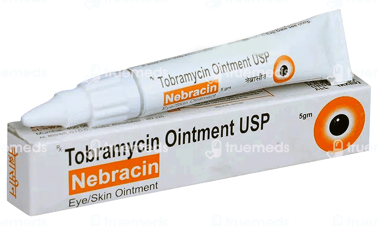 Nebracin Eye Ointment 5 GM Order Nebracin Eye Ointment 5 GM Online at