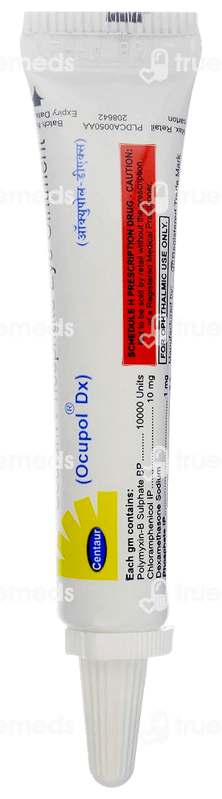 Ocupol Dx Eye Ointment 5gm