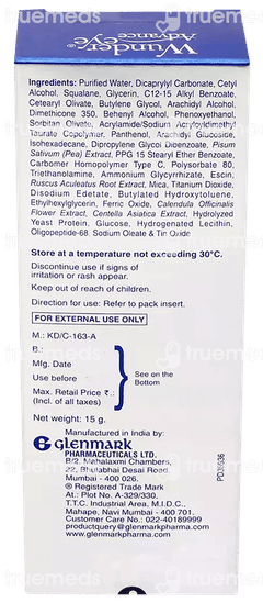 Wunder Advance Eye Cream 15 GM