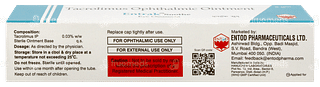 Entrak Soothe Eye Ointment 5gm