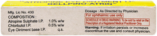 Bellpino Atrin Eye Ointment 5gm