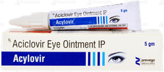 Acylovir Eye Ointment 5gm Acylovir Eye Ointment 5gm