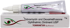 Tobrine Dx Eye Ointment 5gm Tobrine Dx Eye Ointment 5gm