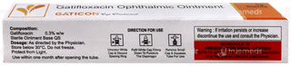 Gaticon Eye Ointment 5Gm
