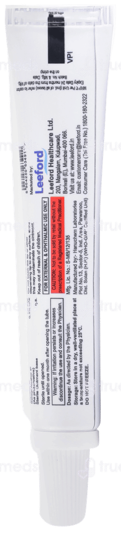 Eyelet Eye Ointment 5Gm