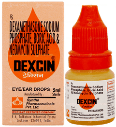 Dexcin Eye/ear Drops 5ml Dexcin Eye/ear Drops 5ml