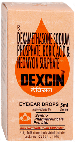Dexcin Eye/ear Drops 5ml Dexcin Eye/ear Drops 5ml