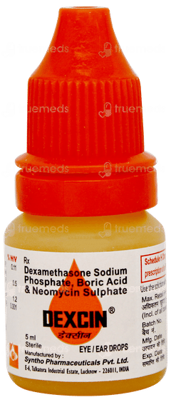 Dexcin Eye/ear Drops 5ml Dexcin Eye/ear Drops 5ml