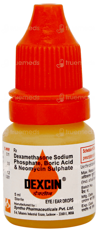 Dexcin Eye/ear Drops 5ml
