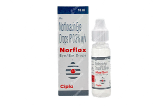 Norflox 0.3 % Eye/ear Drops 10 ML