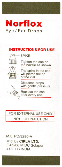 Norflox Eye/ear Drops 10ml