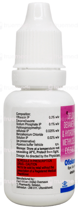 Oflokem D Eye/Ear Drops 10Ml