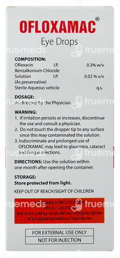 Ofloxamac Eye Drops 10ml