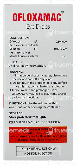 Ofloxamac 0.3% Eye Drops 10 ML